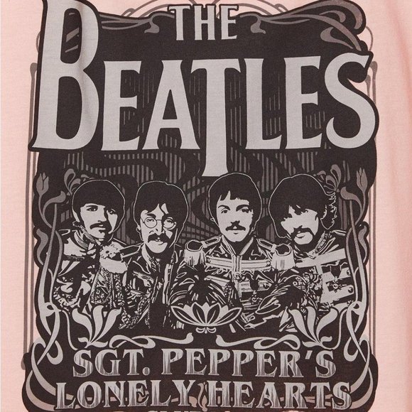 ❤️NWT VINTAGE TORRID - TEE THE BEATLES JOHN LENNON SGT PEPPER - PLUS SIZE - Picture 2 of 14